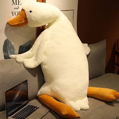 Giant Goose Plush Pillow – Soft Stuffed Animal Toy