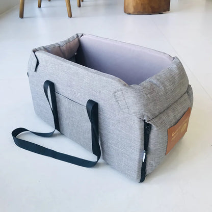 Portable Dog Car Seat Bed & Travel Carrier