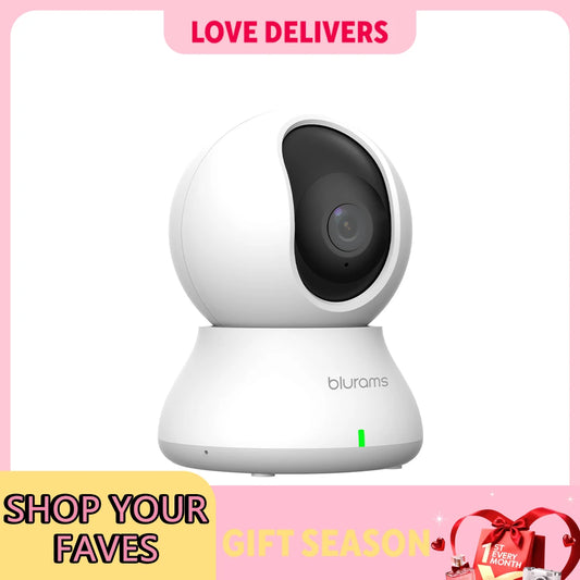 2K Baby Monitor Camera with Motion Detection & Audio