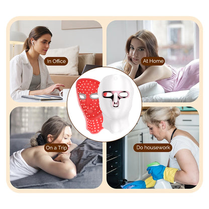Rechargeable LED Facial & Neck Mask