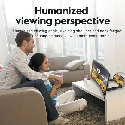 12” 3D HD Screen Magnifier – Phone Video Amplifier Stand
