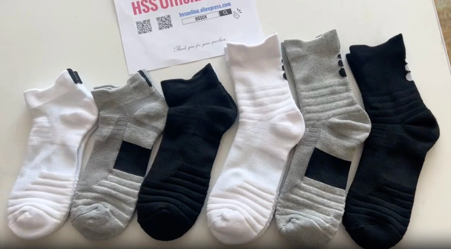 Breathable Anti-Slip Football Socks for Men