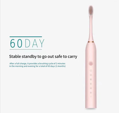 IPX7 Waterproof Sonic Electric Toothbrush