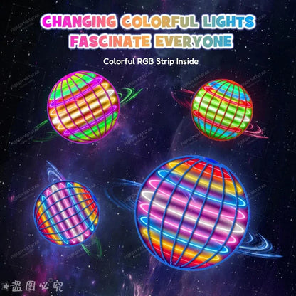 LED Flying Boomerang Ball – Auto Return Toy