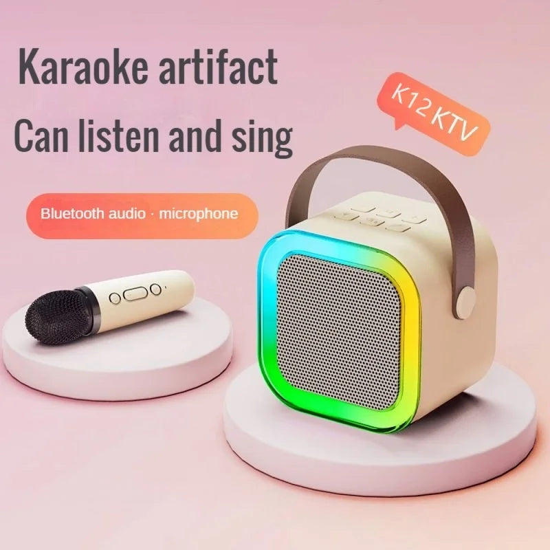 K12 Karaoke Machine with Wireless Mic – Bluetooth Speaker