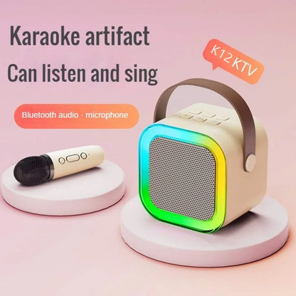 K12 Karaoke Machine with Wireless Mic – Bluetooth Speaker