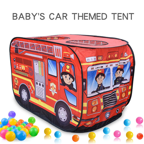 Fire Truck Play Tent for Kids