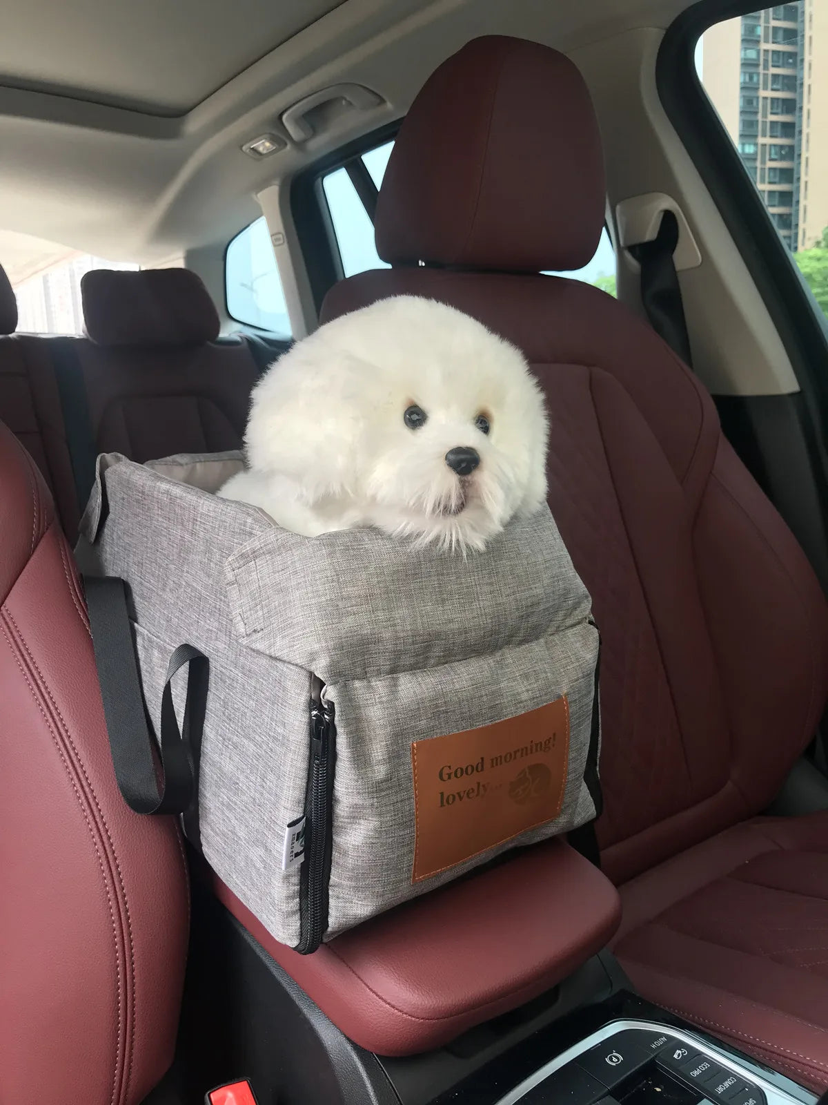 Portable Dog Car Seat Bed & Travel Carrier