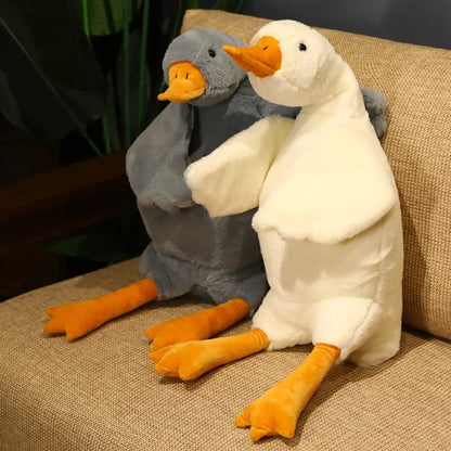 Giant Goose Plush Pillow – Soft Stuffed Animal Toy