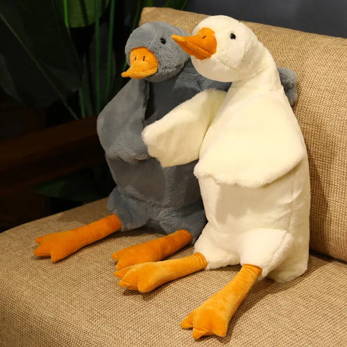 Giant Goose Plush Pillow – Soft Stuffed Animal Toy