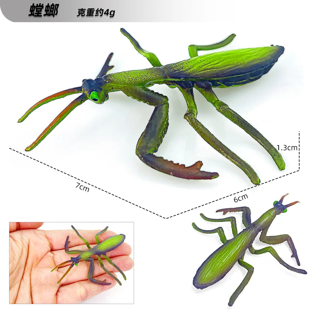 Miniature Insect & Animal Figures Set