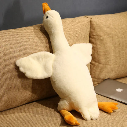 Giant Goose Plush Pillow – Soft Stuffed Animal Toy