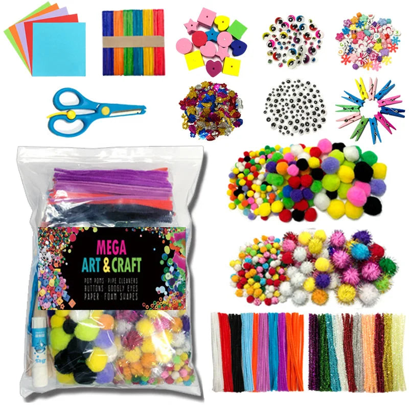 DIY Rainbow Craft Kit for Kids – Creative Toy Set