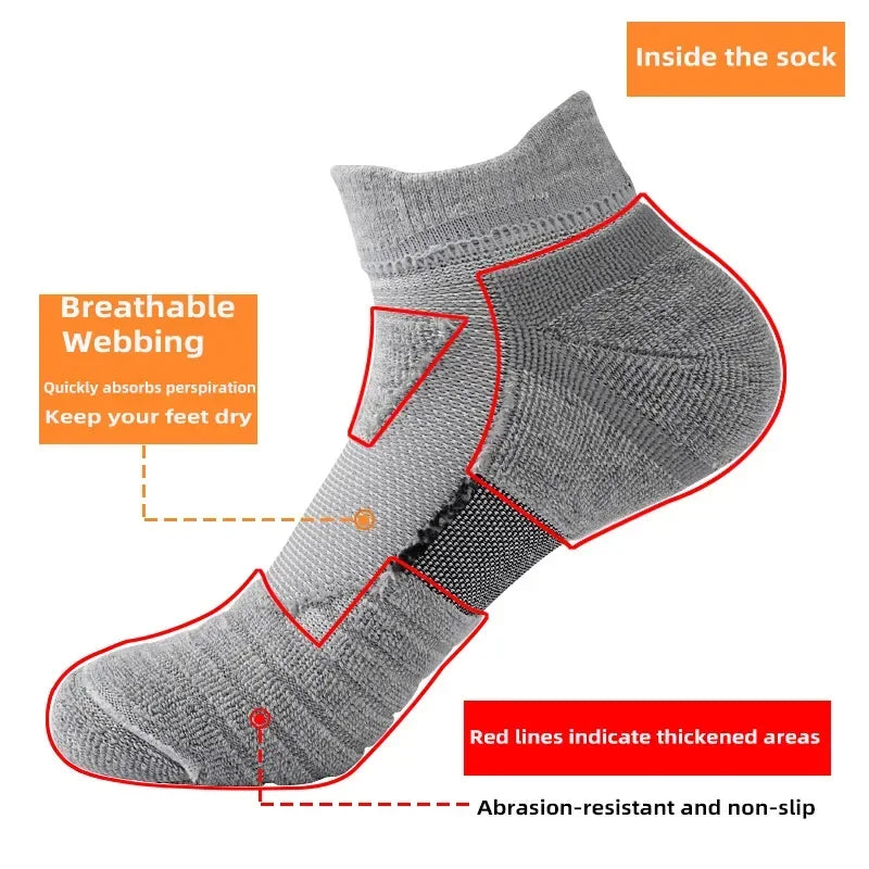 Breathable Anti-Slip Football Socks for Men