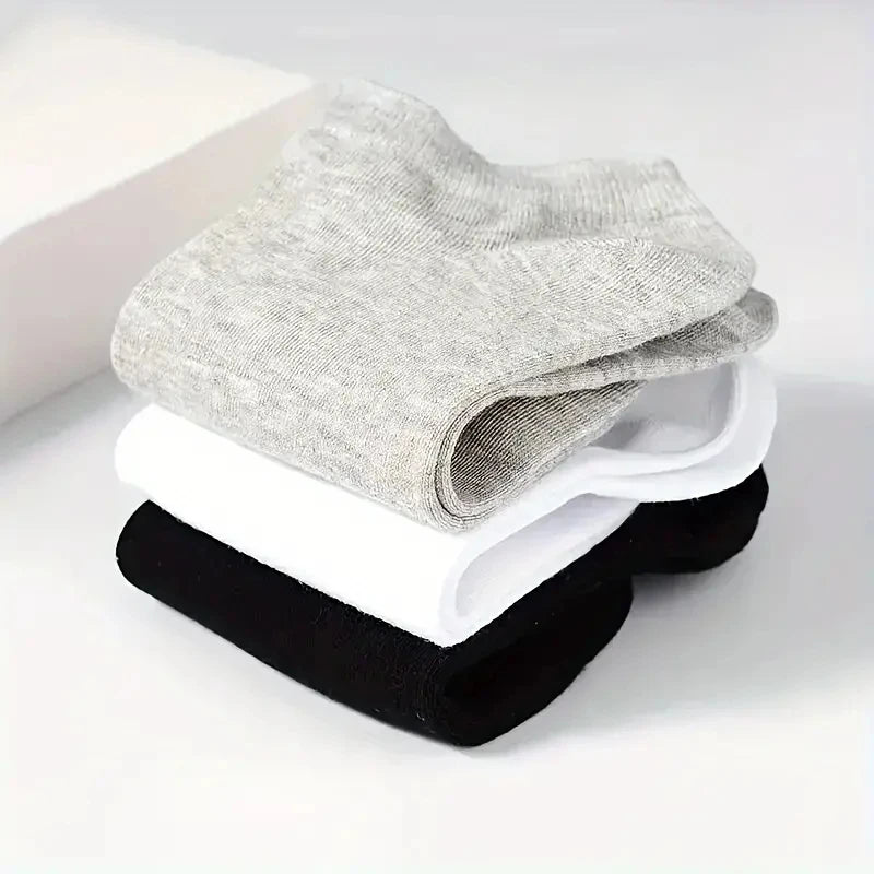 Unisex Ankle Socks (5/10 Pack) – Breathable Lightweight Sports & Daily Wear