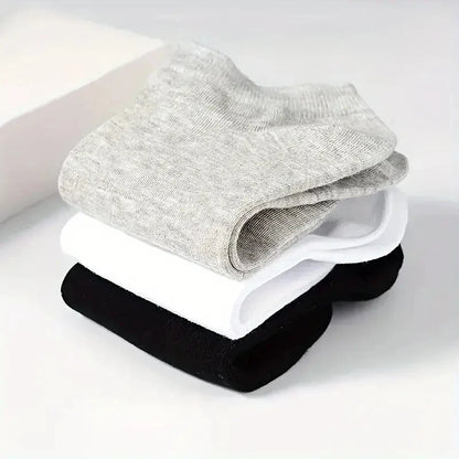 Unisex Ankle Socks (5/10 Pack) – Breathable Lightweight Sports & Daily Wear