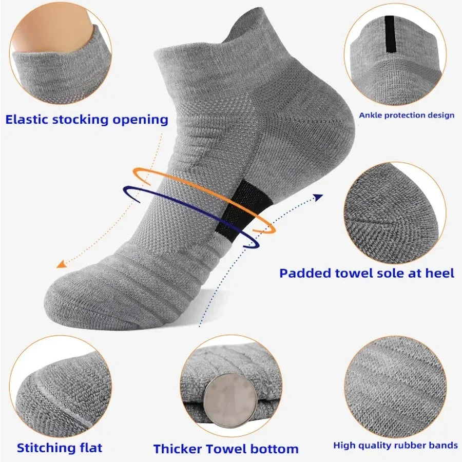 Breathable Anti-Slip Football Socks for Men