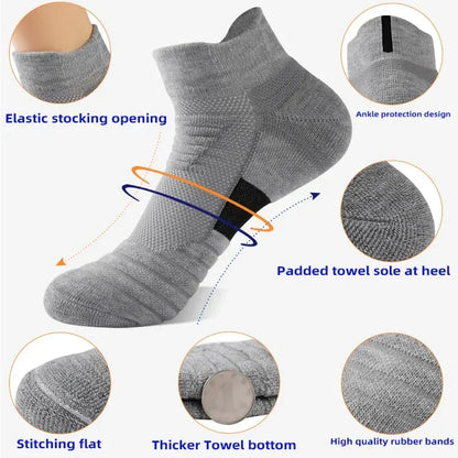 Breathable Anti-Slip Football Socks for Men