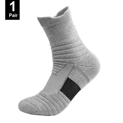 Breathable Anti-Slip Football Socks for Men