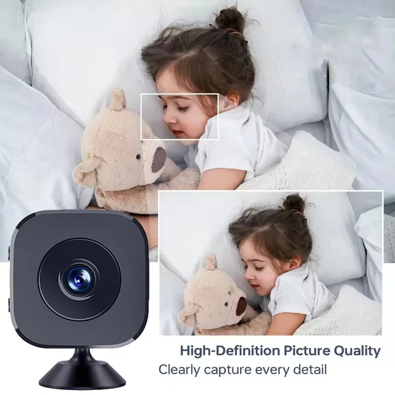 Wireless WiFi Mini Security Camera with Night Vision
