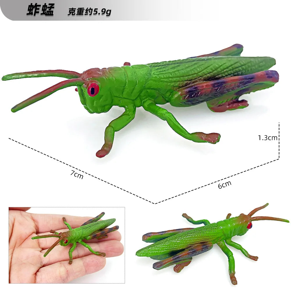 Miniature Insect & Animal Figures Set
