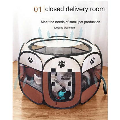 Portable Foldable Pet Tent for Dogs & Cats