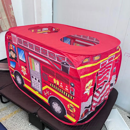 Fire Truck Play Tent for Kids