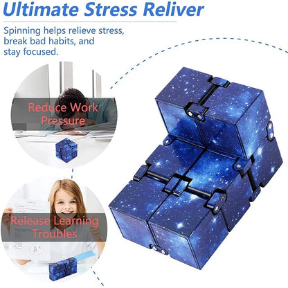 Infinity Cube Magic Fidget Toy for Kids & Adults