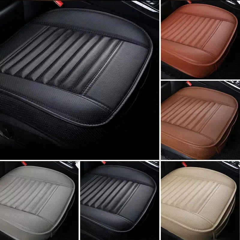Universal Car Seat Cover – Breathable PU Leather Anti-Slip Cushion