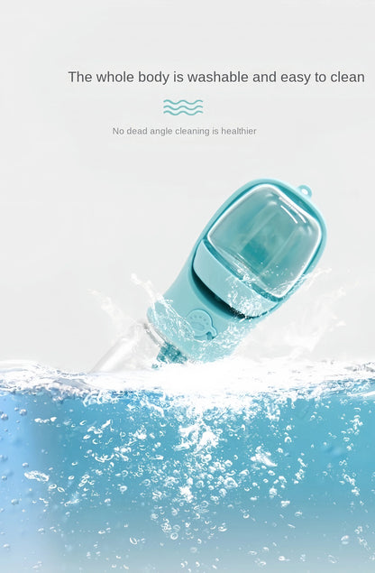 Portable Pet Water Bottle – Food Grade Dog & Cat Travel Dispenser