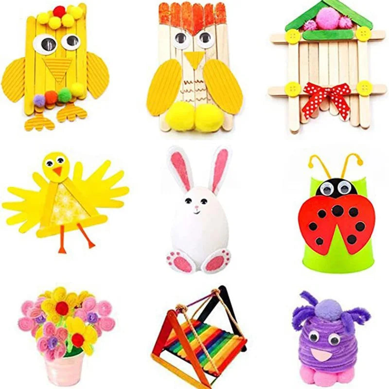 DIY Rainbow Craft Kit for Kids – Creative Toy Set