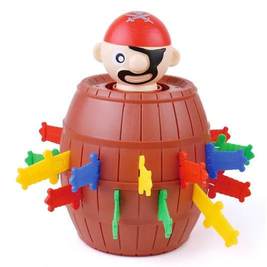 Pirate Barrel Pop-Up Game Toy for Kids