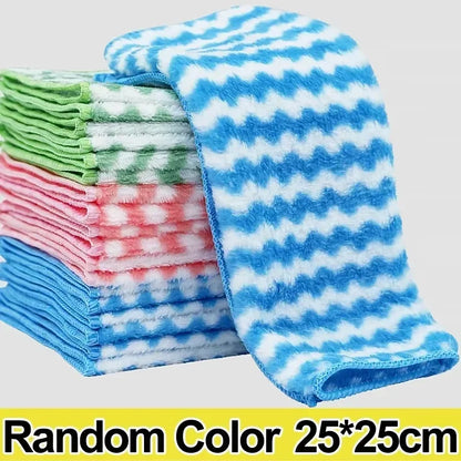 Kitchen Towel Set – Ultra-Fine, Soft, Absorbent Cleaning Cloths