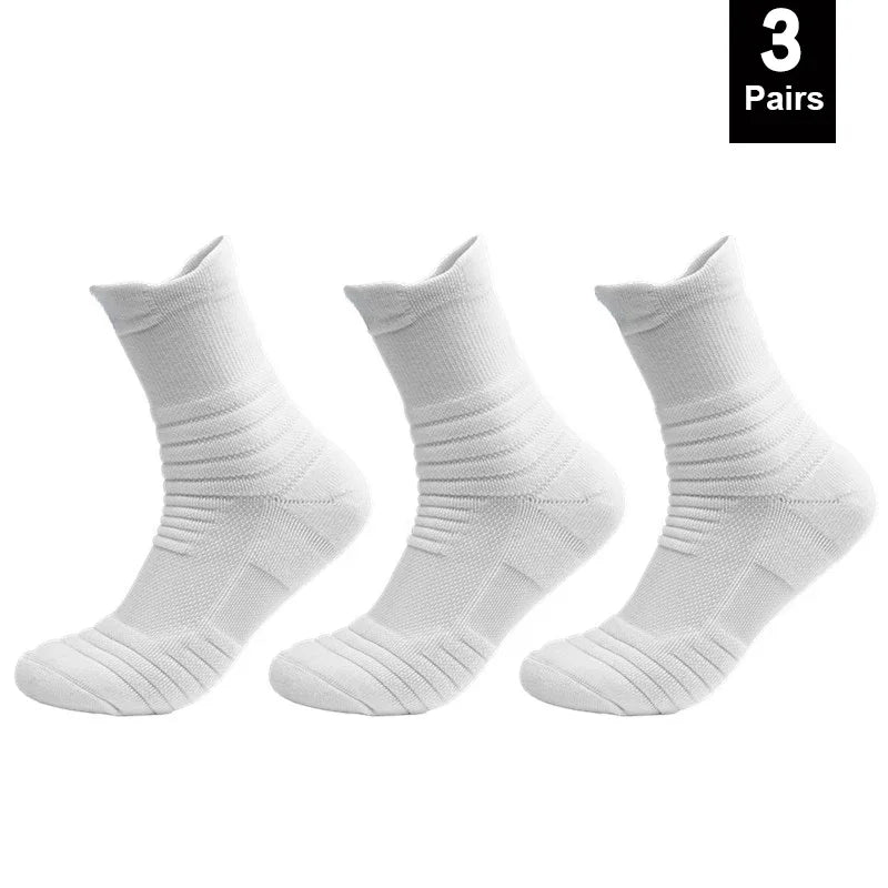 Breathable Anti-Slip Football Socks for Men