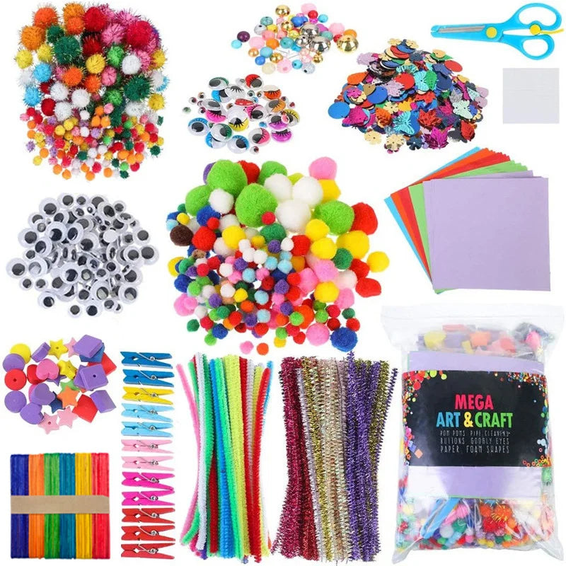 DIY Rainbow Craft Kit for Kids – Creative Toy Set