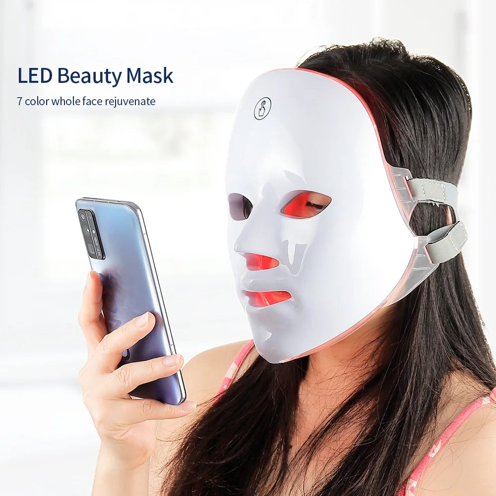Wireless LED Facial Mask