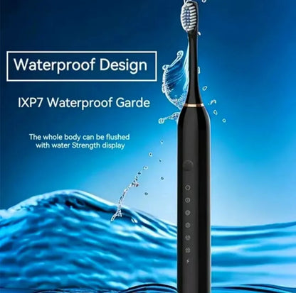 IPX7 Waterproof Sonic Electric Toothbrush