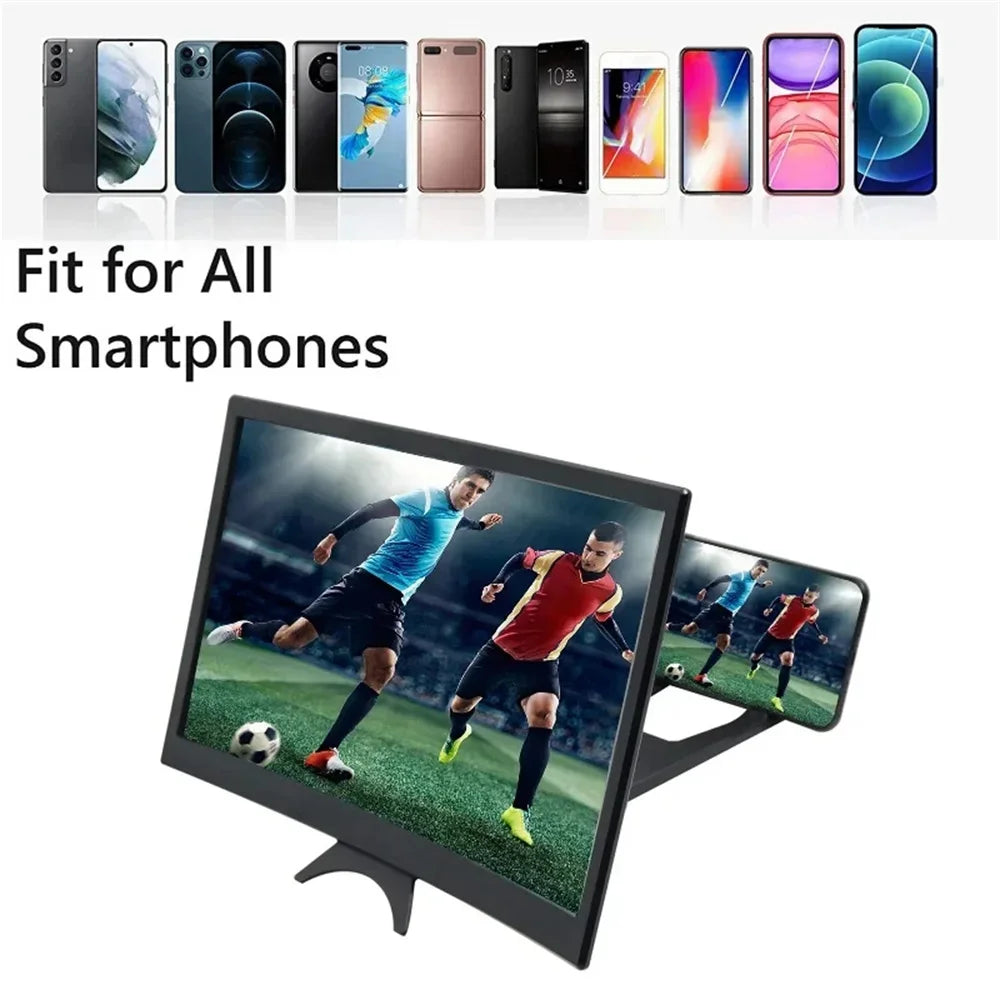 12” 3D HD Screen Magnifier – Phone Video Amplifier Stand