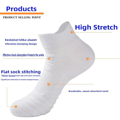 Breathable Anti-Slip Football Socks for Men