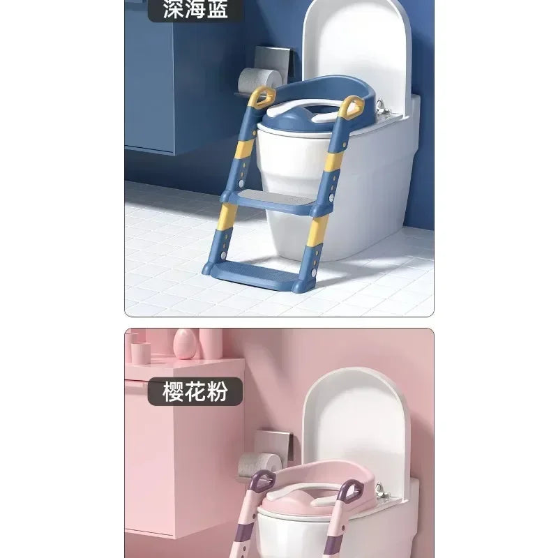 Foldable Toilet Step Stool for Boys & Girls