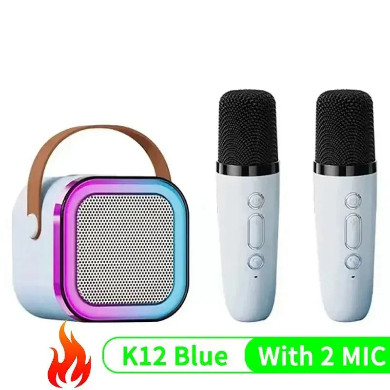 K12 Karaoke Machine with Wireless Mic – Bluetooth Speaker