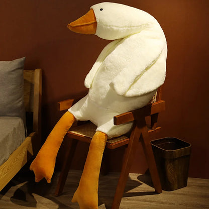 Giant Goose Plush Pillow – Soft Stuffed Animal Toy