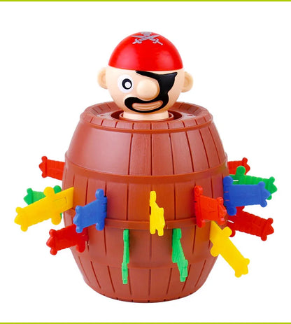 Pirate Barrel Pop-Up Game Toy for Kids