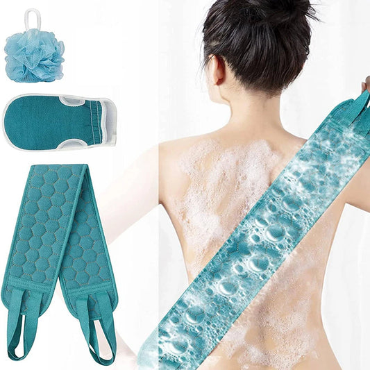 3-Piece Exfoliating Body Scrubber Set