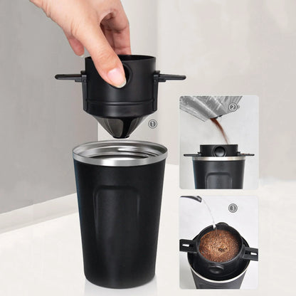 Travel-Friendly Pour-Over Coffee Maker Set