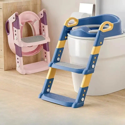 Foldable Toilet Step Stool for Boys & Girls