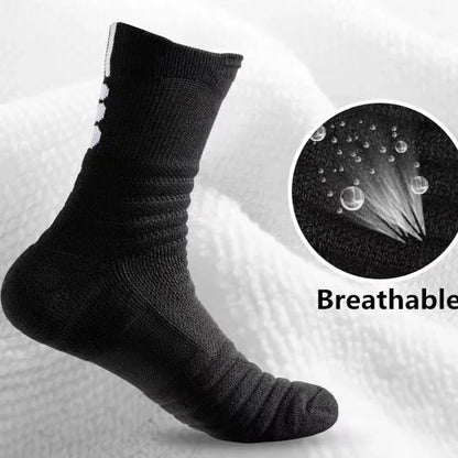 Breathable Anti-Slip Football Socks for Men
