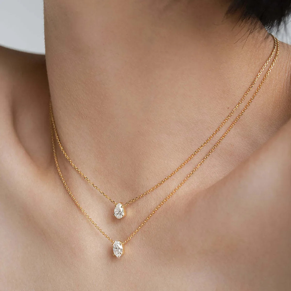 Fashion Zircon Multilayer Necklace for Women