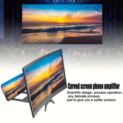 12” 3D HD Screen Magnifier – Phone Video Amplifier Stand