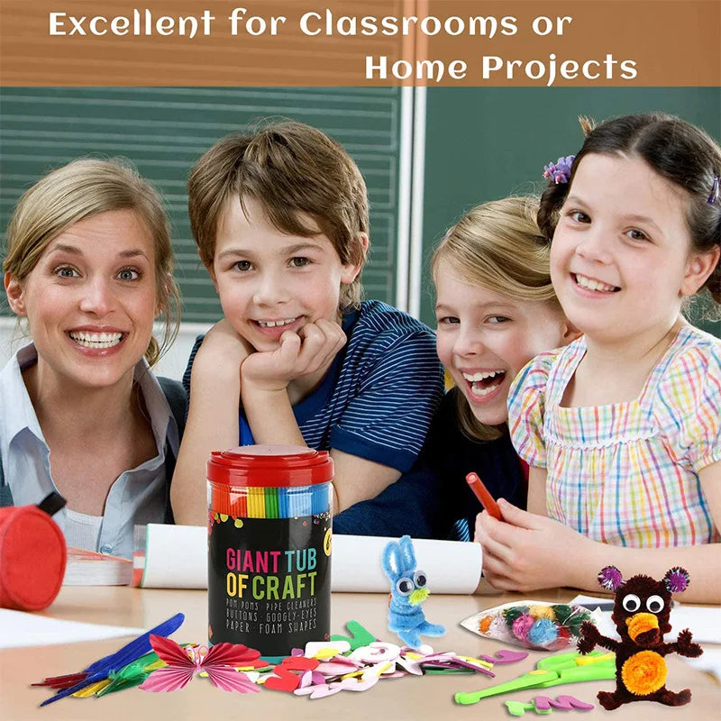 DIY Rainbow Craft Kit for Kids – Creative Toy Set